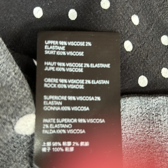 Anthropology, beautiful black, and white maxi dress - Picture 8 of 8